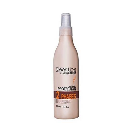 Stapiz Dwufazowy płyn do prostowania włosów z jedwabiem Sleek Line 300ml