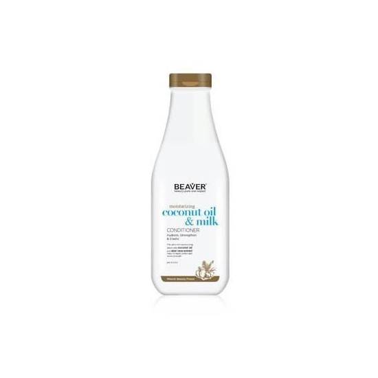 Beaver Coconut Oil & Milk Odżywka Nawilżający do włosów zniszczonych 350ml