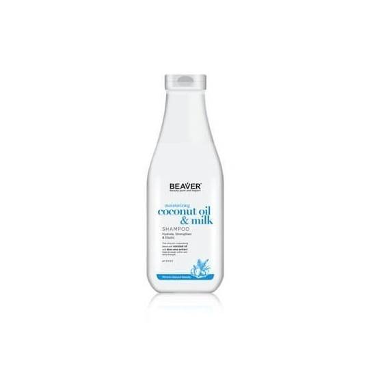 Beaver Coconut Oil & quinoa Szampon nawilżający do włosów zniszczonych 350ml