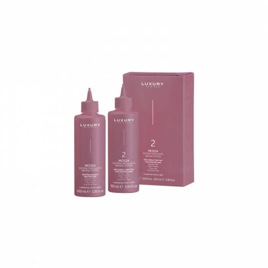 Luxury Mossa Bio-trwała ondulacja 2 do włosów farbowanych 2x100ml