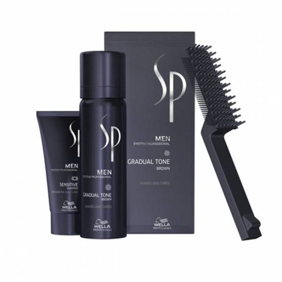 Wella SP Men Graduual Tone Pianka Czarna 60+30ml