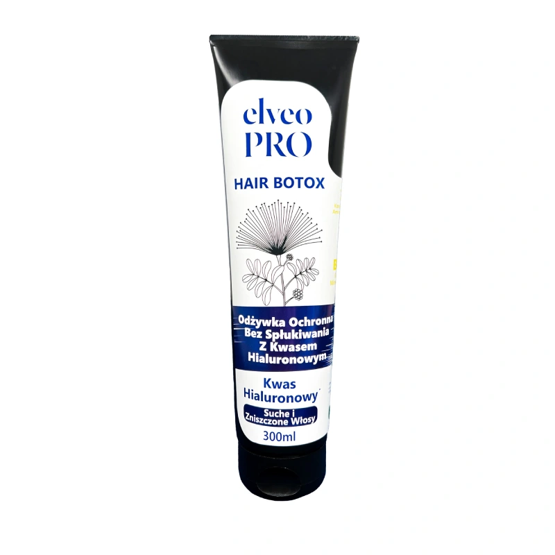 Elveo Pro Hair Botox – Odżywka ochronna bez spłukiwania z kwasem hialuronowym 300ml - odżywka do włosów