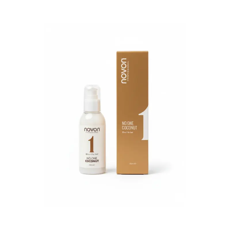 Novon NO.ONE Coconut 10-in-1 — Regeneracja i Ochrona Włosów w Kremie bez Spłukiwania 150 ml - odżywka do włosów