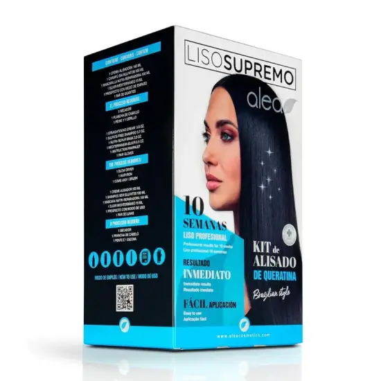 Alea Liso Supremo - zestaw do prostowania keratynowego