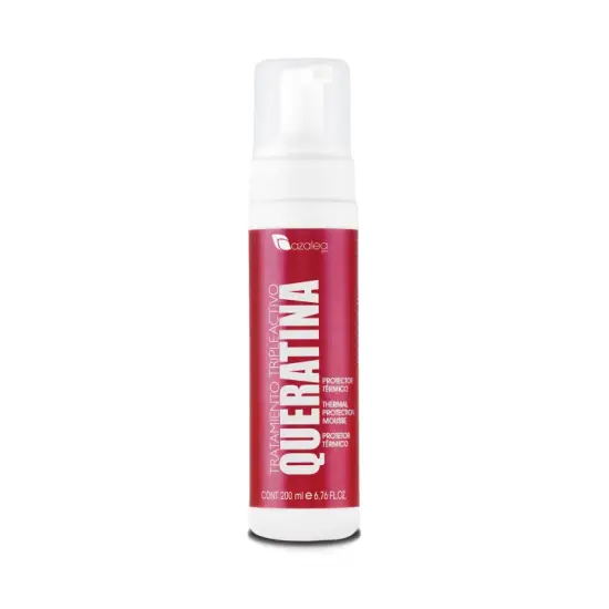 Alea Azalea Keratin 3x - Odżywcza pianka do włosów suchych i zniszczonych 200ml