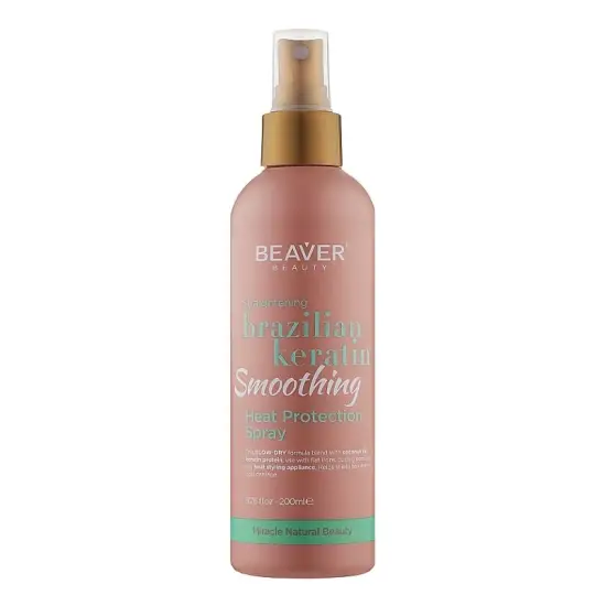 Beaver Brazilian Keratin Smoothing termoochronny spray wygładzający włosy 200ml