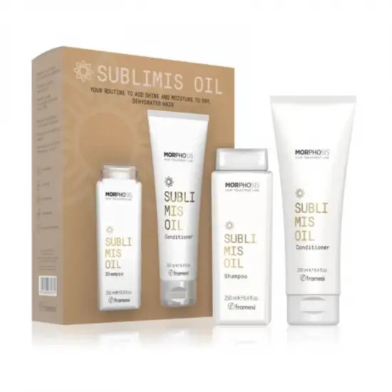 Framesi Morphosis Sublimis Oil zestaw nawilżający do włosów suchych 250ml + 250ml