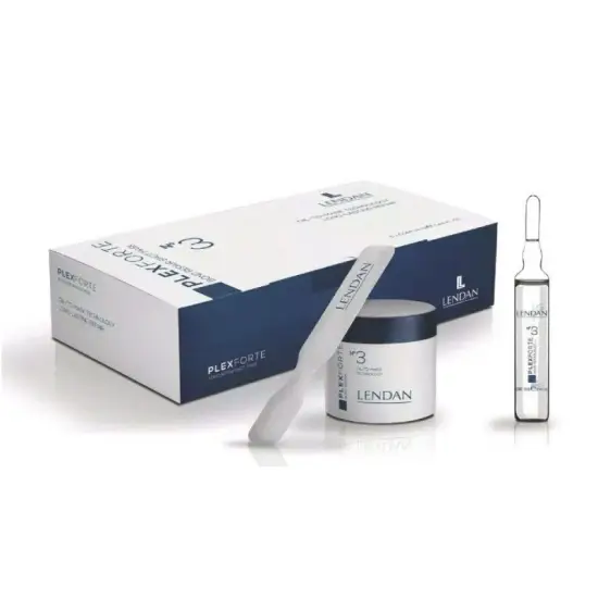Lendan Plex Forte No.3 - Kuracja naprawcza do włosów zniszczonych 6x13ml