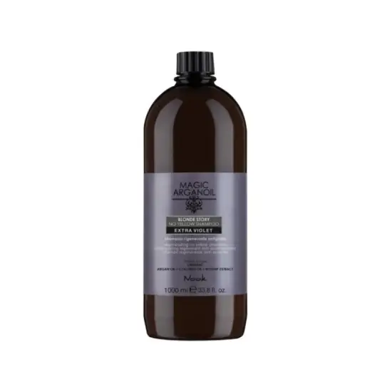 Maxima Nook Blonde Story - fioletowy szampon regenerujący tonizujący no-yellow 1000ml