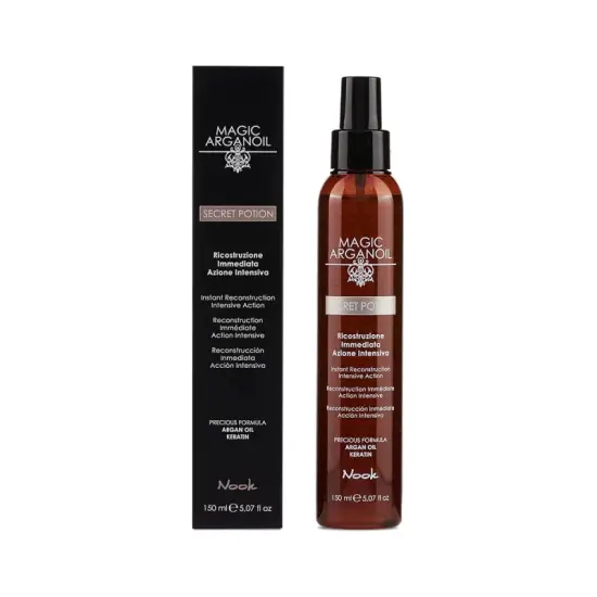 Maxima Nook Secret Potion Lotion w sprayu o intensywnym działaniu odbudowującym włosy zniszczone 150ml