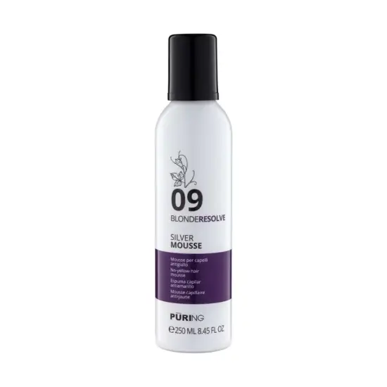 Maxima Puring Blonderesolve Fioletowa Pianka do włosów blond, rozjaśnionych lub siwych 250ml
