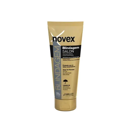 Novex Keratin Gold Termo-ochronna odżywka bez spłukiwania do włosów suchych zniszczonych 200g