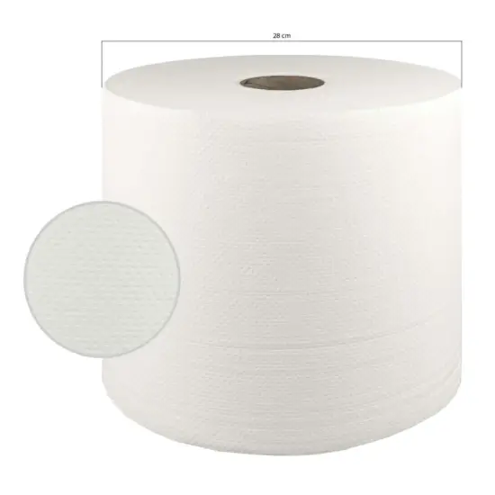 Ręcznik włókninowy w rolce Wetlaid/Airlaid bezpyłowy 1800g