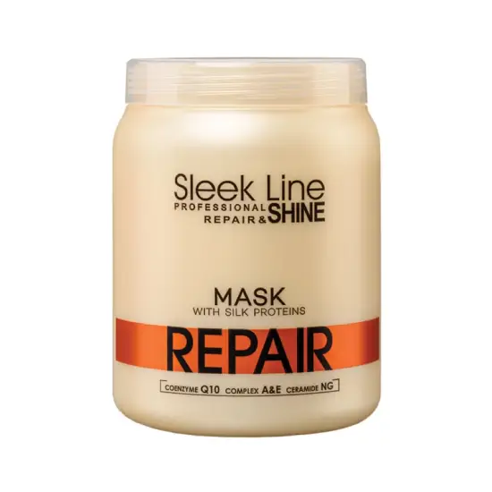 Stapiz Maska z jedwabiem Sleek Line Repair do włosów zniszczonych 1000ml
