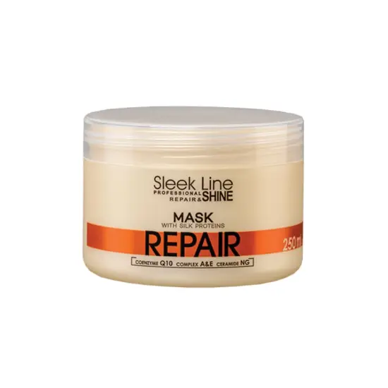 Stapiz Maska z jedwabiem Sleek Line Repair do włosów zniszczonych 250ml
