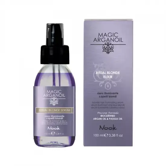 Maxima Nook Ritual Blond Serum rozświetlające do włosów blond 100ml