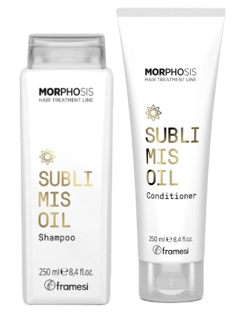 Framesi Morphosis Sublimis Oil zestaw nawilżający do włosów suchych 250ml + 250ml