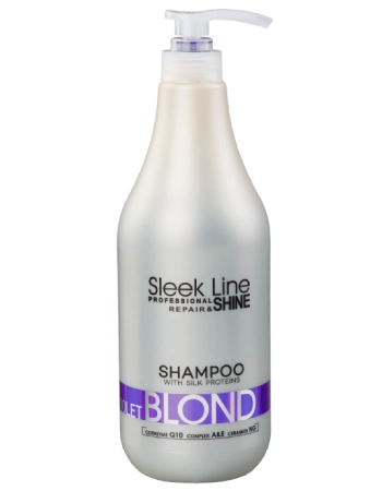 Stapiz Sleek Line Violet Blond Szampon nadający chłodne odcienie 300ml