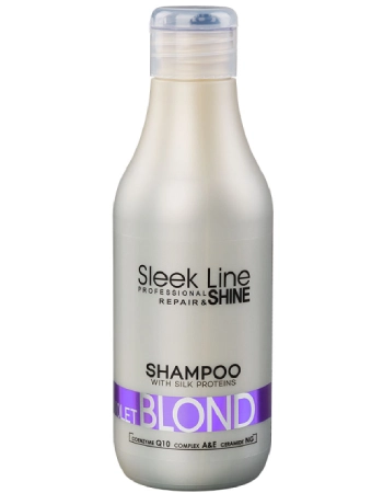 Stapiz Sleek Line Violet Blond Szampon nadający chłodne odcienie 300ml